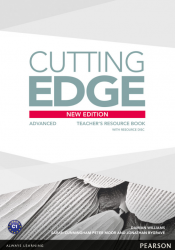 Cutting Edge 3rd Edition Advanced Teacher's Book with Teacher's Resource Disk Pearson / Підручник для вчителя