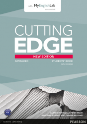 Cutting Edge 3rd Edition Advanced Students' Book with DVD + MyEnglishLab Pearson / Підручник + онлайн зошит