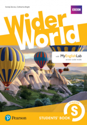 Wider World Starter Students' Book with MyEnglishLab Pearson / Підручник для учня + онлайн зошит