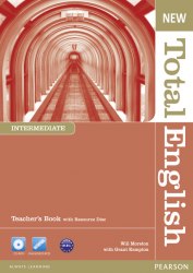 New Total English Intermediate Teacher's Book with CD-ROM Pearson / Підручник для вчителя