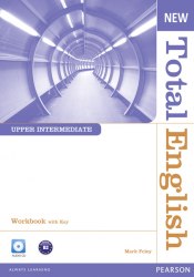 New Total English Upper-Intermediate Workbook with Key + Audio CD Pearson / Робочий зошит