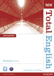 New Total English Advanced Workbook with Key + Audio CD Pearson / Робочий зошит