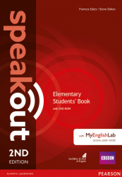 Speakout (2nd Edition) Elementary Student's Book with DVD + MyEnglishLab Pearson / Підручник + онлайн зошит