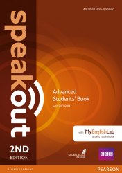 Speakout (2nd Edition) Advanced Student's Book with DVD + MyEnglishLab Pearson / Підручник + онлайн зошит
