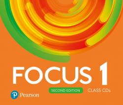 Focus 1 Second Edition Class CDs Pearson / Аудіо диск