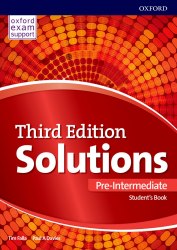 Solutions (3rd Edition) Pre-Intermediate Student's Book + Online Practice Oxford University Press / Підручник з кодом доступу