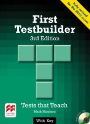 First Testbuilder 3rd Edition with key and Audio CDs Macmillan / Тестові завдання