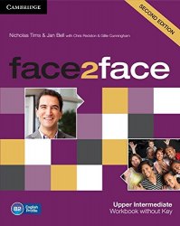 face2face (2nd Edition) Upper-Intermediate Workbook without key Cambridge University Press / Робочий зошит без відповідей