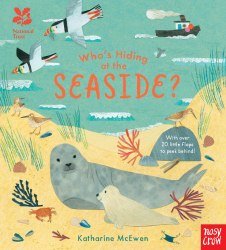 National Trust: Who's Hiding at the Seaside? Nosy Crow / Книга з віконцями