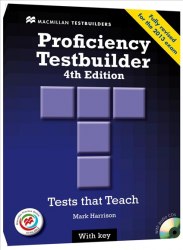 Proficiency Testbuilder 4th Edition + key + Audio CDs + MPO Macmillan / Книга з тестами
