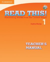 Read This! 1 Teacher's Manual + CD Cambridge University Press / Підручник для вчителя