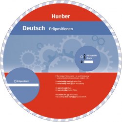Wheel: Präpositionen Hueber / Картонний круг