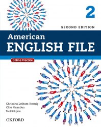 American English File Second Edition 2 Student's Book with Online Practice Oxford University Press / Підручник для учня