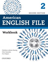 American English File Second Edition 2 Workbook without key Oxford University Press / Робочий зошит