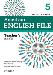 American English File Second Edition 5 Teacher's Book with Testing Program CD-ROM Oxford University Press / Підручник для вчителя