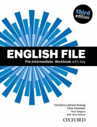 English File (3rd Edition) Pre-Intermediate Workbook with key Oxford University Press / Робочий зошит