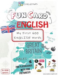 Fun Card English: XXL English My First 600 Words CREATIVO / Картки