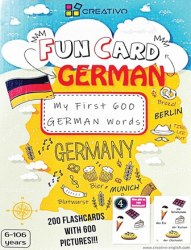 Fun Card German: XXL German My First 600 Words CREATIVO / Картки