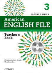 American English File Second Edition 3 Teacher's Book with Testing Program CD-ROM Oxford University Press / Підручник для вчителя
