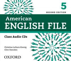 American English File 2nd Edition 5 Class Audio CDs Oxford University Press / Аудіо диск