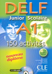 DELF Junior scolaire A1 Livre + corriges + transcriptios + CD Cle International