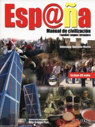 Esp@na Manual de Civilizacion Libro + CD audio Edelsa / Підручник для учня