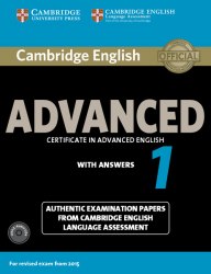 Cambridge English: Advanced 1 Student's Book with answers and Audio CDs Cambridge University Press