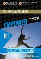 Cambridge English Empower Pre-Intermediate Presentation Plus DVD-ROM Cambridge University Press / Ресурси для інтерактивної дошки
