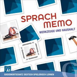 Sprachmemo: Werkzeuge und Haushalt Hueber / Настільна гра