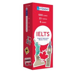 Картки для вивчення англійських слів IELTS Bands 7.0-8.5 English Student / Картки