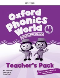 Oxford Phonics World 4 Teacher's Pack with Classroom Presentation Tool Oxford University Press / Підручник для вчителя