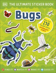 The Ultimate Sticker Book: Bugs Dorling Kindersley / Книга з наклейками