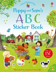 Farmyard Tales: ABC Sticker Book Usborne / Книга з наклейками