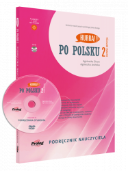 Hurra!!! Po Polsku Nowa Edycja 2 Podręcznik Nauczyciela + DVD Prolog / Підручник для вчителя