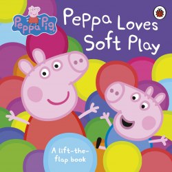 Peppa Pig: Peppa Loves Soft Play (A Lift-the-Flap Book) Ladybird / Книга з віконцями