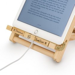 Deckchair Bookchair Stripy Blue Thinking Gifts / Підставка під книгу і планшет