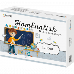 Homenglish Let's Chat About School REGIPIO / Настільна гра