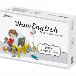 Homenglish Homenglish Let's Chat About Sport and Free Time REGIPIO / Настільна гра