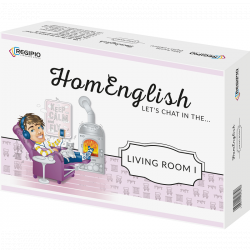 Homenglish Let's Chat In The Living Room REGIPIO / Настільна гра