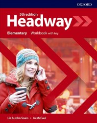 Headway (5th Edition) Elementary Workbook with key Oxford University Press / Робочий зошит