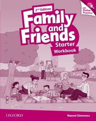 Family and Friends Starter (2nd Edition) Workbook with Online Practice Oxford University Press / Робочий зошит + онлайн практика