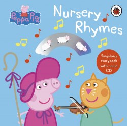 Peppa Pig: Nursery Rhymes: Singalong Storybook with Audio CD Ladybird / Книга з диском