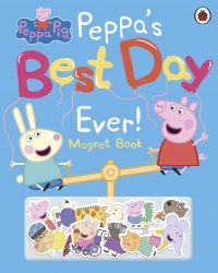 Peppa Pig: Peppa's Best Day Ever: Magnet Book Ladybird / Книга з магнітами