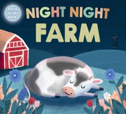 Night Night Farm Priddy Books / Книга зі світловим ефектом