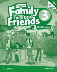 Family and Friends 3 (2nd Edition) Workbook with Online Practice Oxford University Press / Робочий зошит + онлайн практика