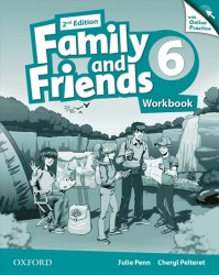 Family and Friends 6 (2nd Edition) Workbook with Online Practice Oxford University Press / Робочий зошит + онлайн практика
