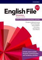 English File (4th Edition) Elementary Teacher's Guide with Teacher's Resource Centre Oxford University Press / Ресурси для вчителя