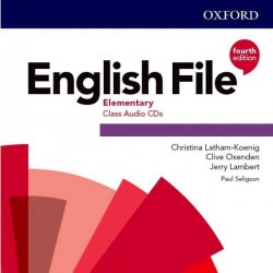 English File (4th Edition) Elementary Class Audio CDs Oxford University Press / Аудіо диск