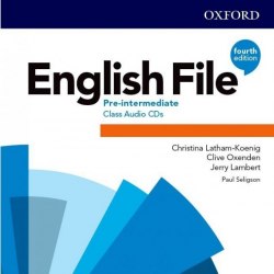 English File (4th Edition) Pre-Intermediate Class Audio CDs Oxford University Press / Аудіо диск