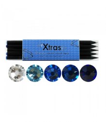 Swarovski Crystal Pencils Blue Set Trinity Xtras / Набір олівців